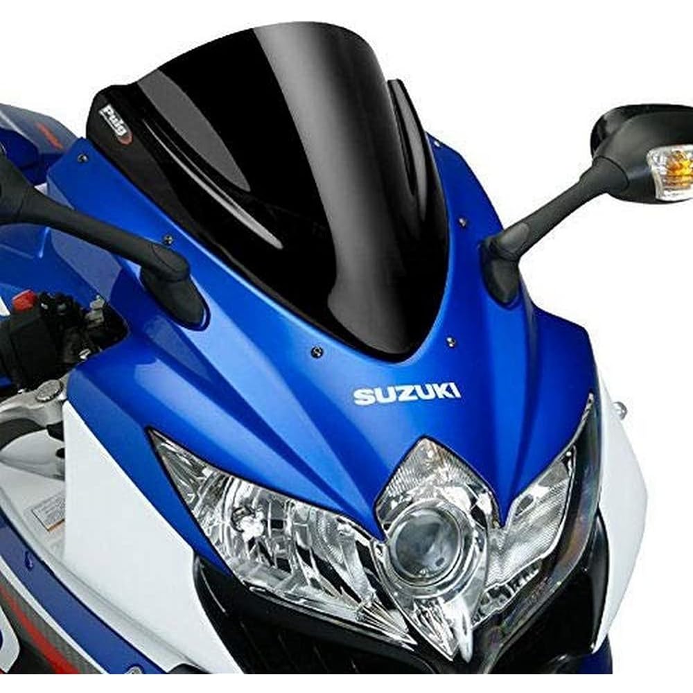 Puig 4629W RACING-SCREEN [CLEAR] SUZUKI GSX-R750/GSX-R600(08-10) Puig Screen Cowl Motorcycle Bike Parts