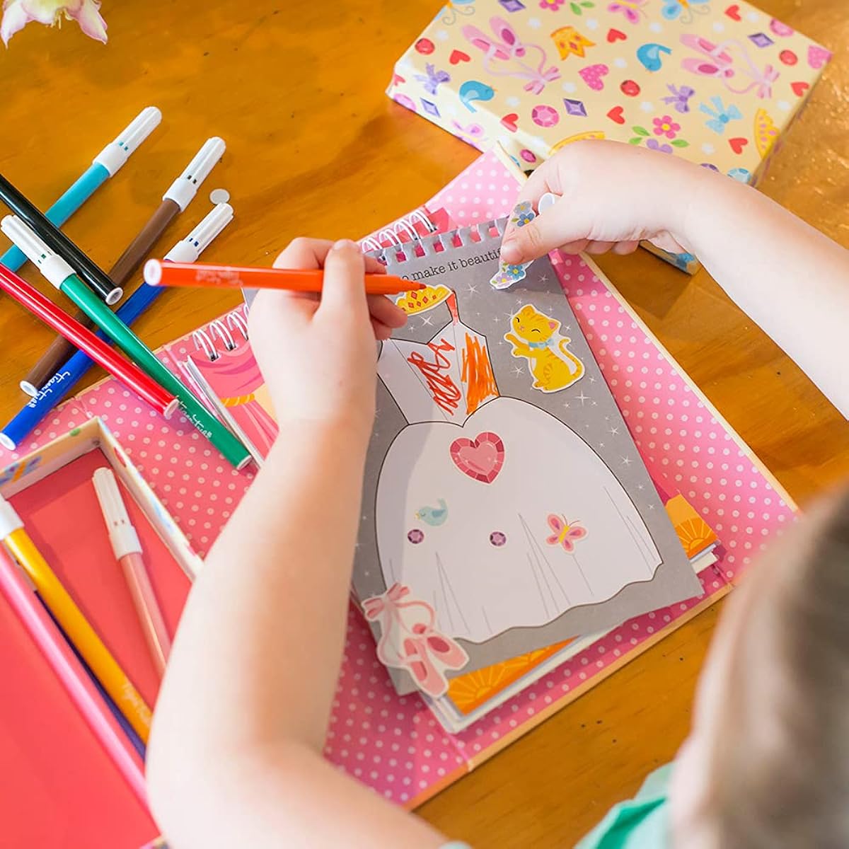 Coloring set/ballerina
