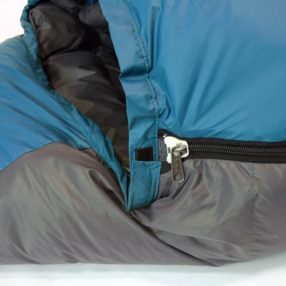 NANGA Sleeping Bag Outlet Down Shruff 450 Regular Lower Temperature -8 degrees Balsam Right Zipper