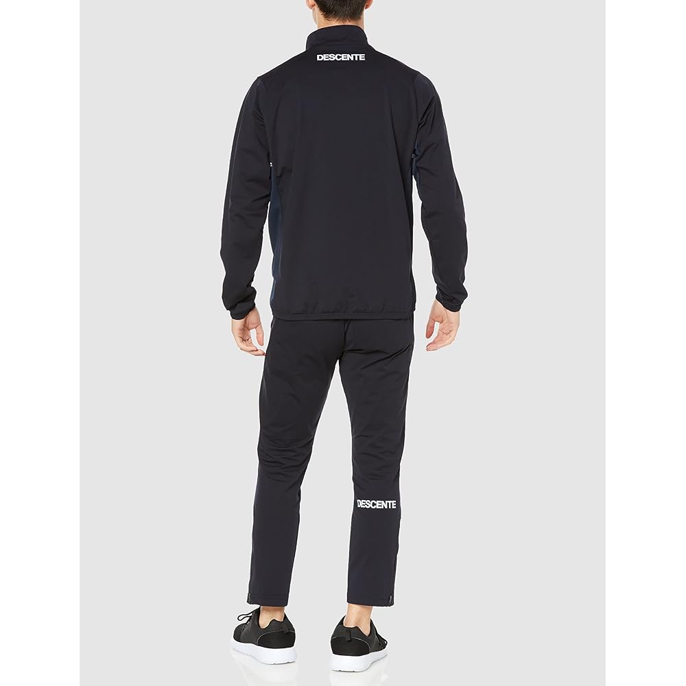DESCENTE Men's Jersey Top and Bottom Set Windproof Sweat Absorbent Ventilation Stretch Training