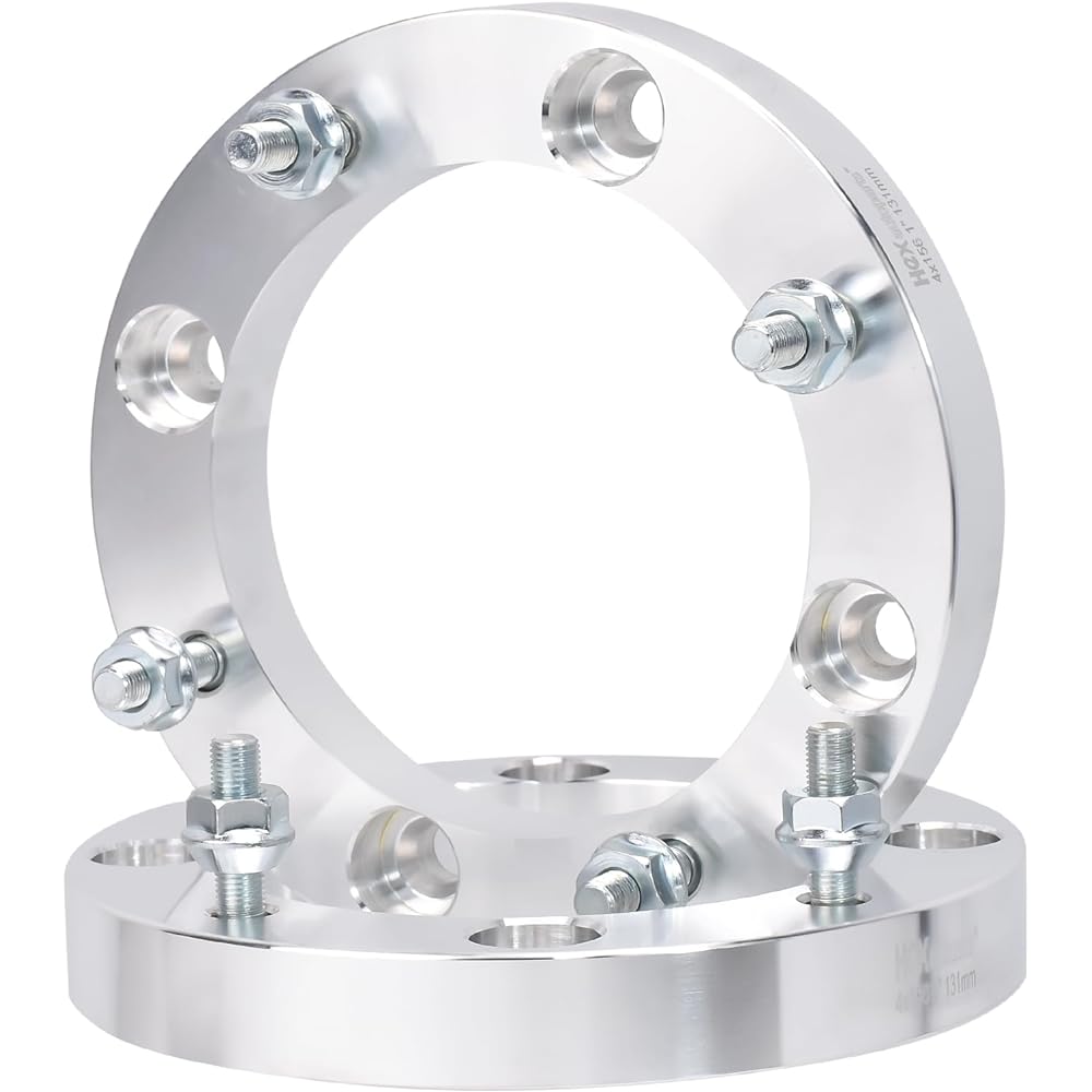 Max Motosports 4 Pieces 1" 4/156 4x156 ATV Wheel Spacers for Polaris RZR Sportsman Ranger ATV UTV Yamaha