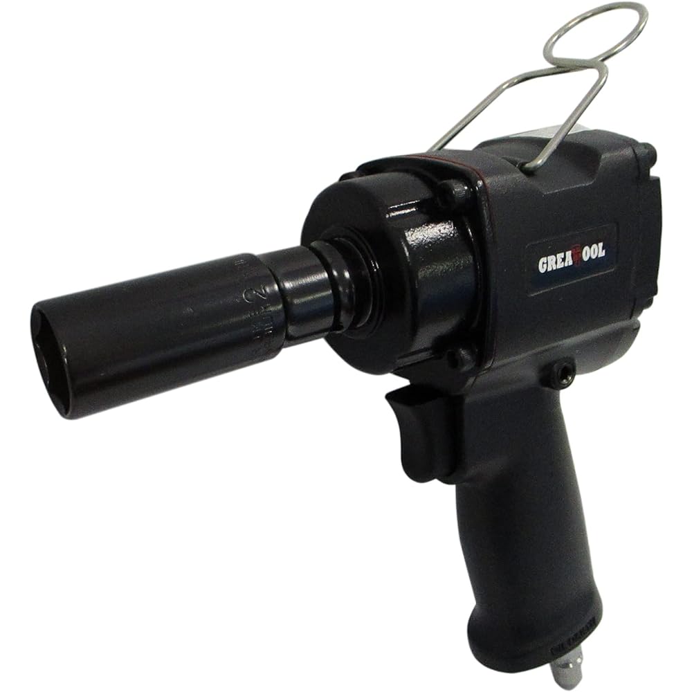 Great Tool Air Impact Wrench Set Short 450N・m GTAW-S450