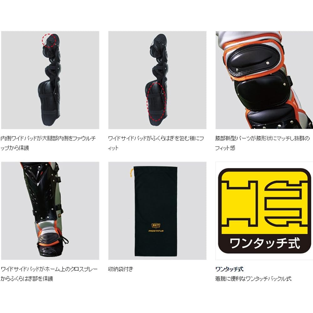 ZETT Baseball Hardball Catcher Legatos Prostatus BLL1265