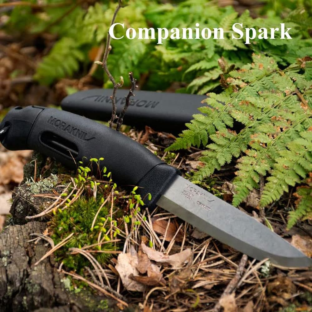 Mora Knife Morakniv Mora COMPANION Stainless Steel (Spark Black) [Parallel Import]