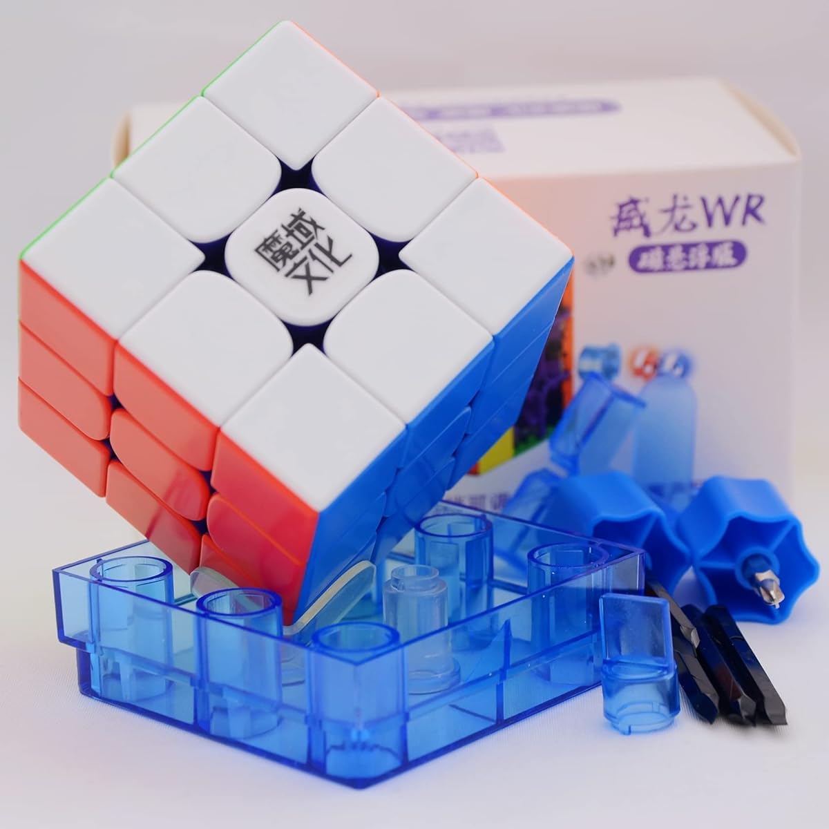 Bukefuno MoYu Weilong WRM 2021 MagLev 3x3 Magnet WR M 2021 moyu 3x3x3 Magic Flagship Version Stickerless 3x3 Cube Speed
