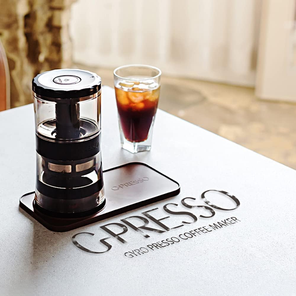 MEDIK Gyropresso Cold Brew Coffee Maker (G-PRESSO) 4 minutes extraction, high concentration, portable MDK-GP01BK