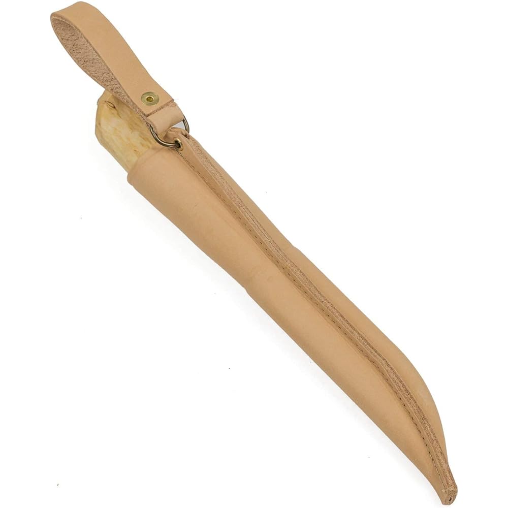 Nordic Scandinavian Outdoor Knife Kauhabampukopaya Visa 105#108 Natural 03-01-paja-0004
