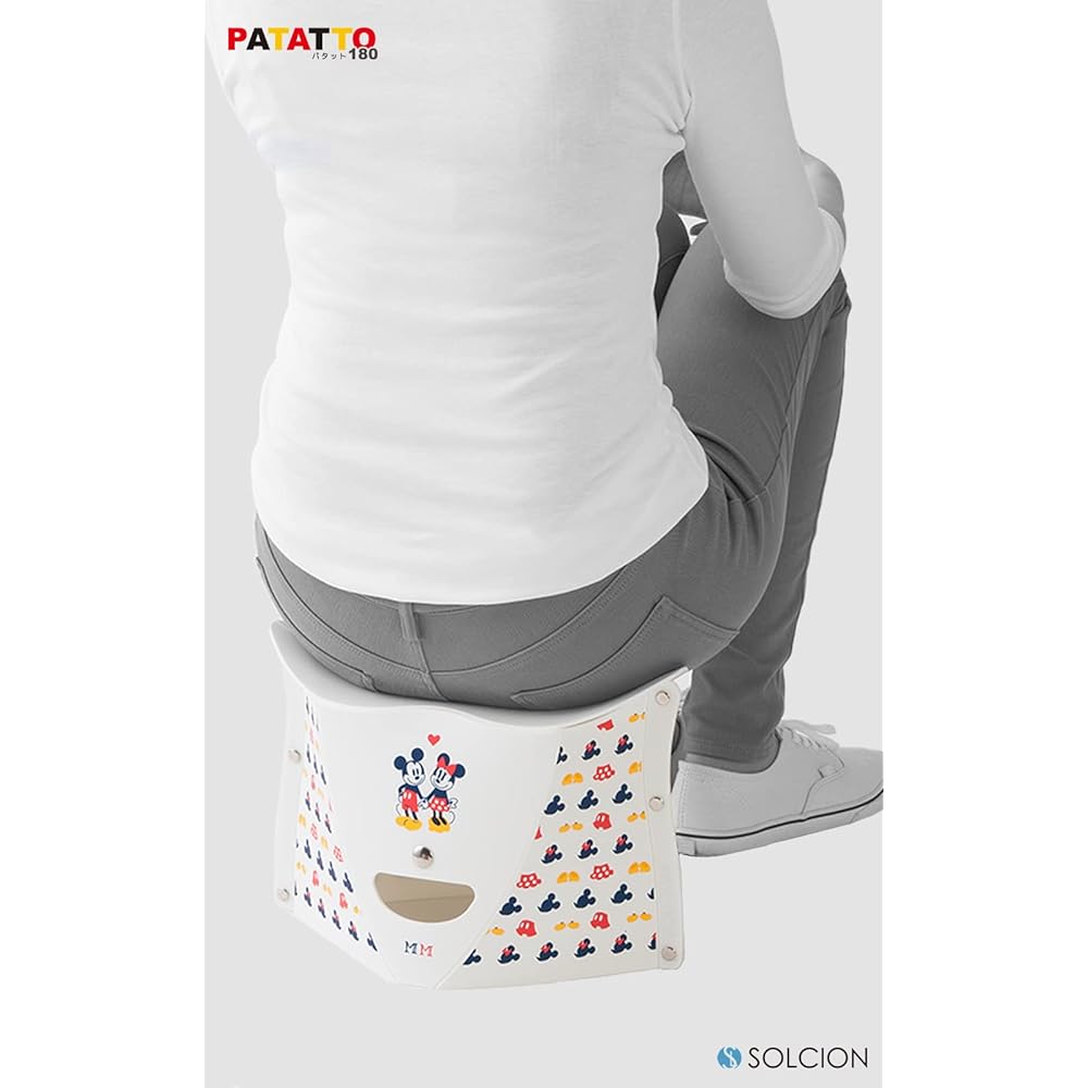 [SOLCION Official Store] PATATTO180 disney ver. [Made in Japan] (1, mickey & minnie white)
