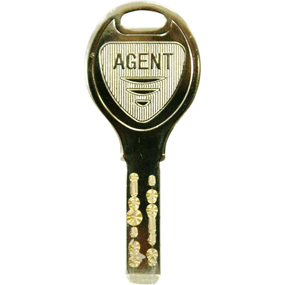 AGENT Dimple Key MIWA Replacement Cylinder with 5 Keys Bronze [Product Number: LS5-LA]