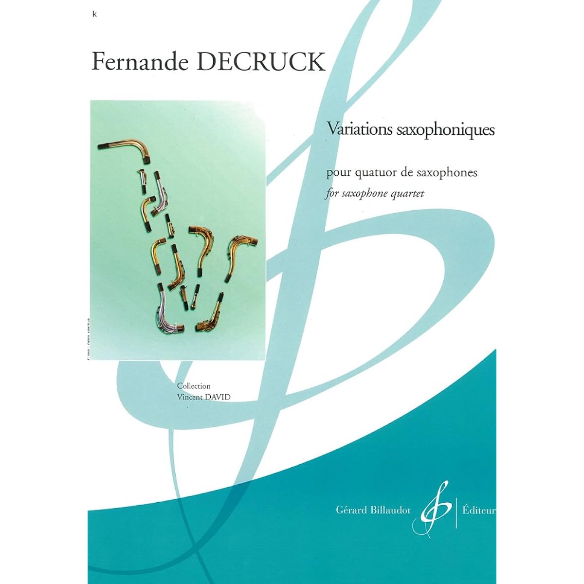 Ducruc: Variations for Saxophone Quartet (Saxophone Quartet) Biyodo Publishing