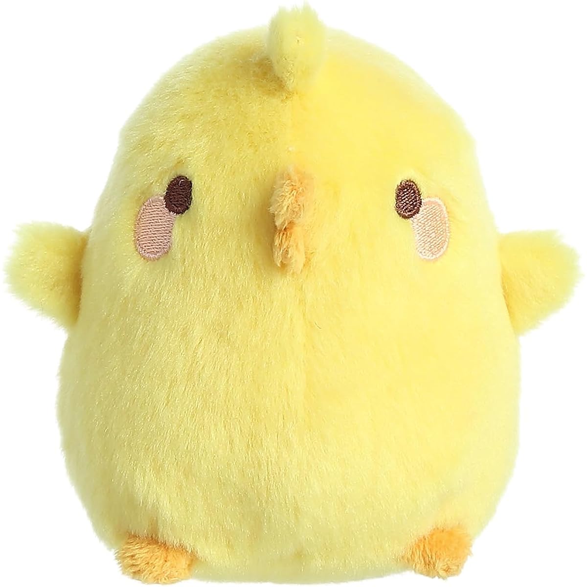 Aurora World 2 Piece Molang Plush Bundle, 5 Inch Excited Molang Rabbit and 4.5 Inch Piu Piu Chick