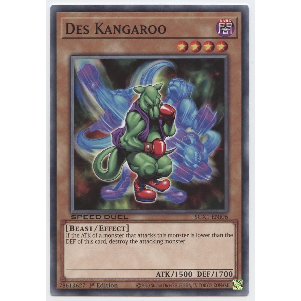 Des Kangaroo - SGX1-ENI06 - Common - First Edition