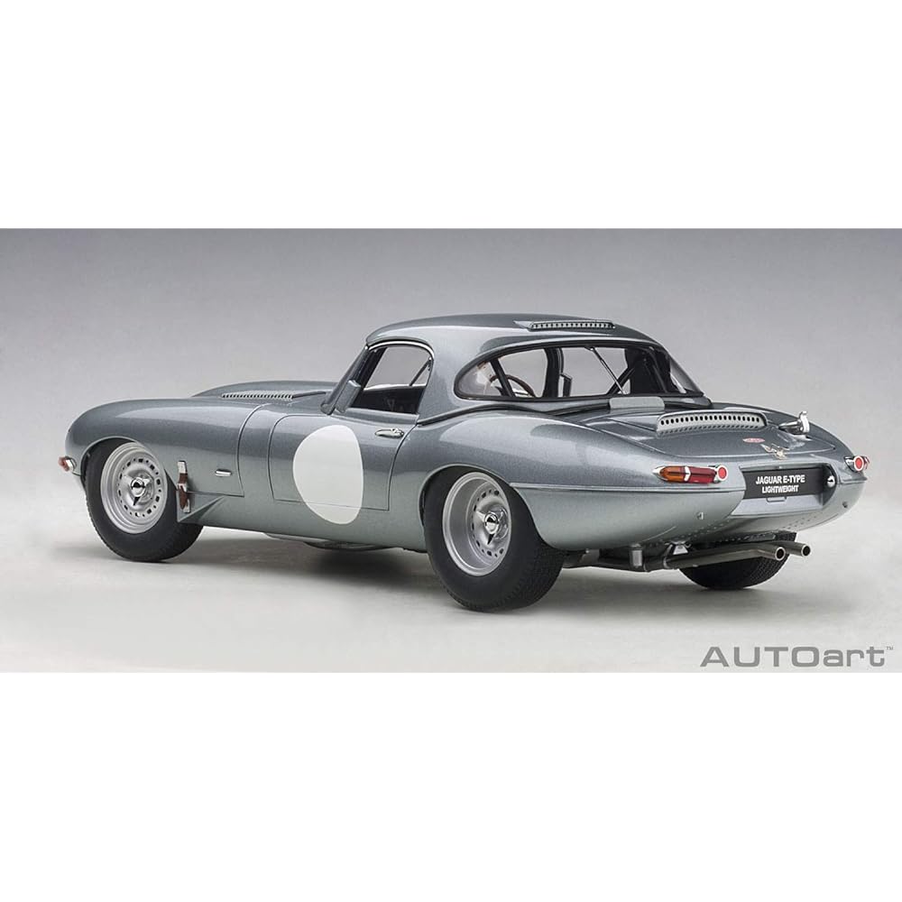 AUTOart 1/18 Jaguar Lightweight E Type Silver Finished Product