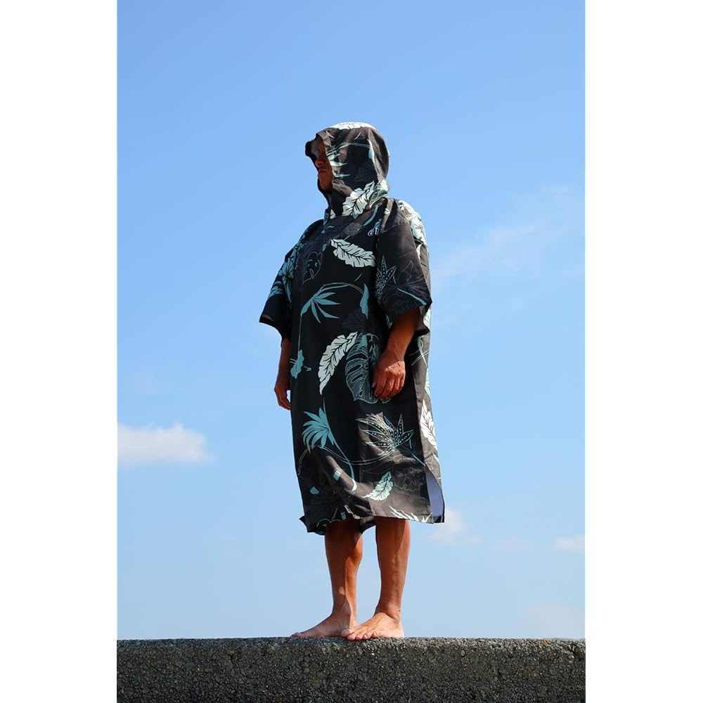 [Tavarua] Poncho Changing Clothes Microfiber Unisex Washable 3021