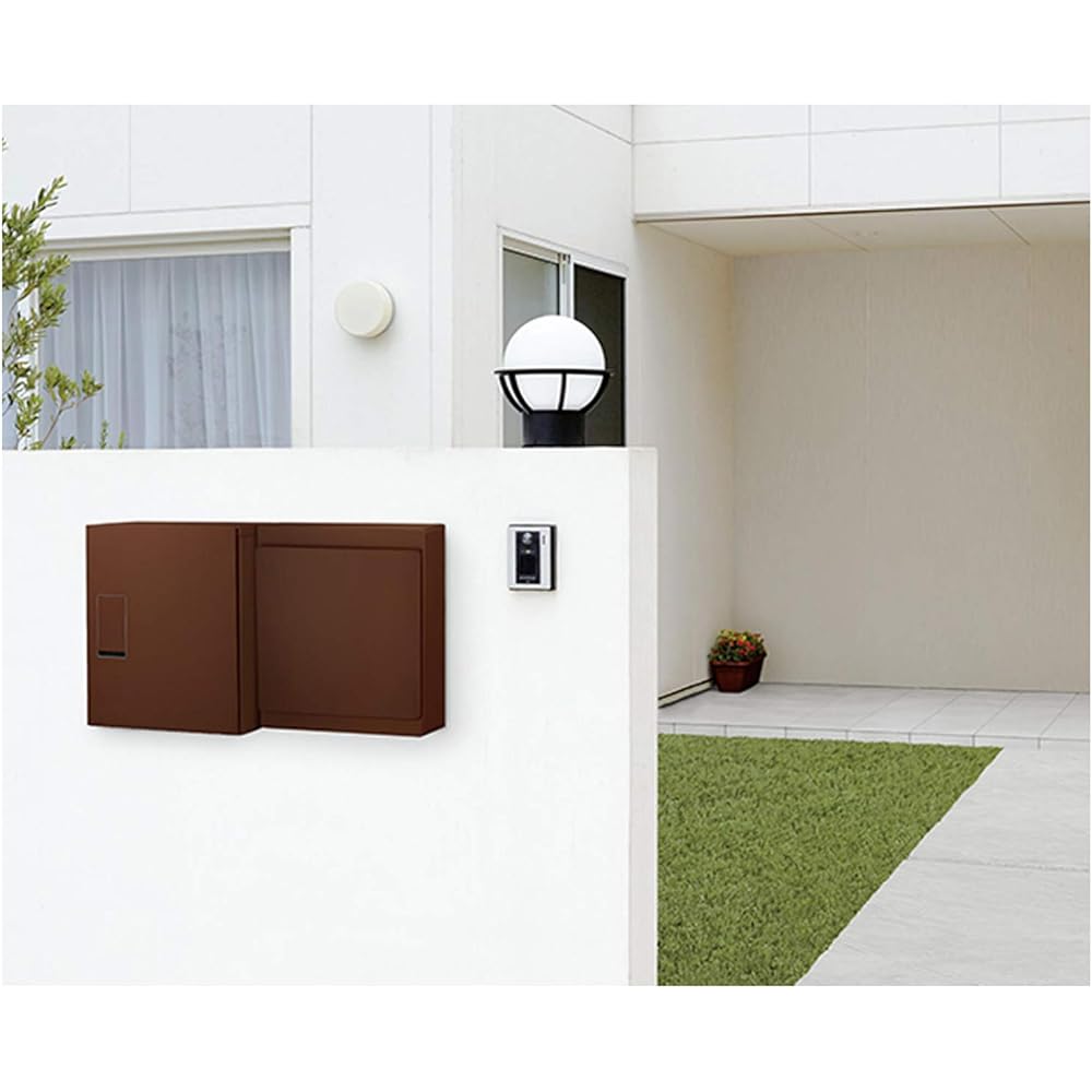 NASTA Post Wall Mounted Type W340 x H415 Left Hand KS-MB36F-LPK-BK Drip-proof Type Front Side Front Black