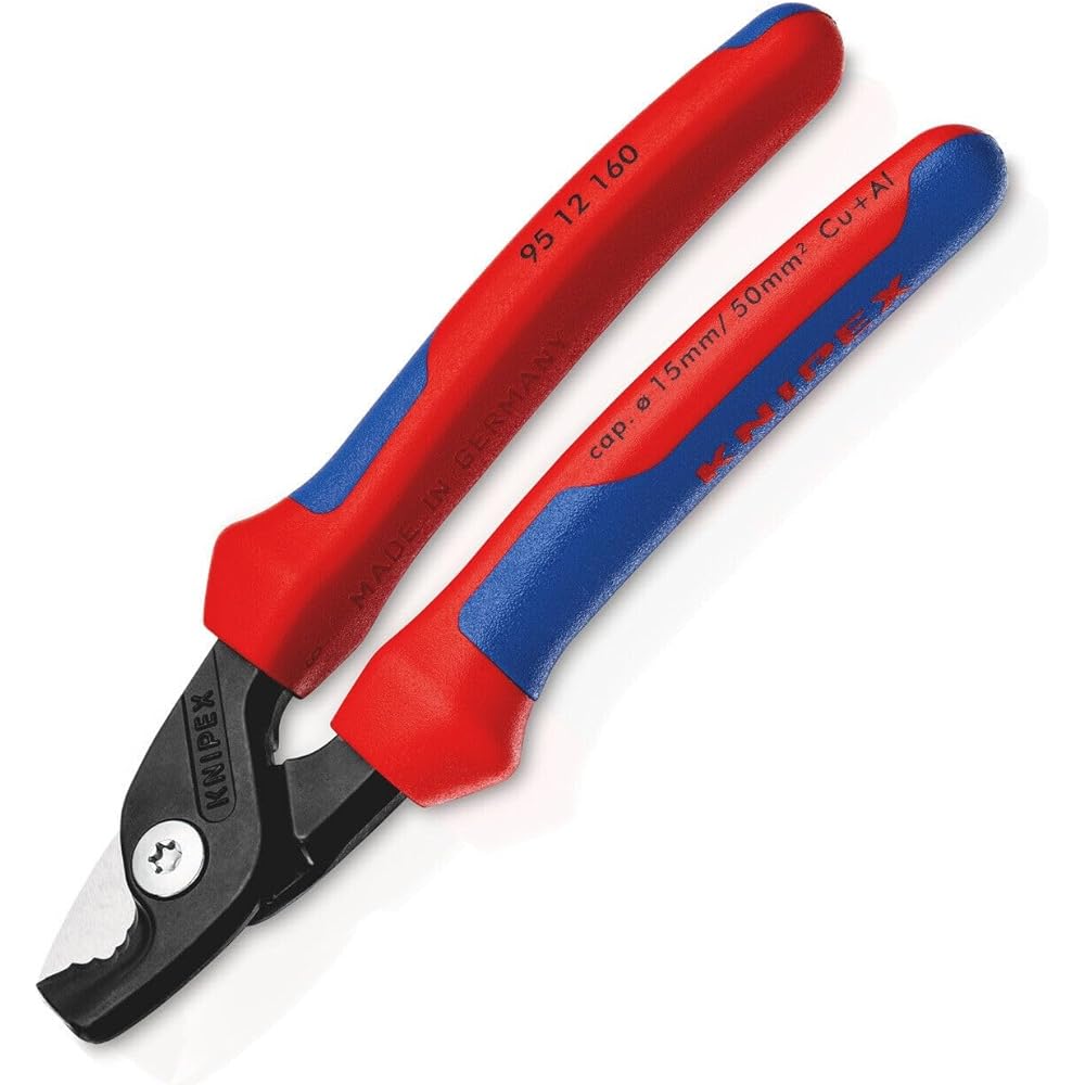 KNIPEX KNIPEX Cable cutter step cut 9512-160SB