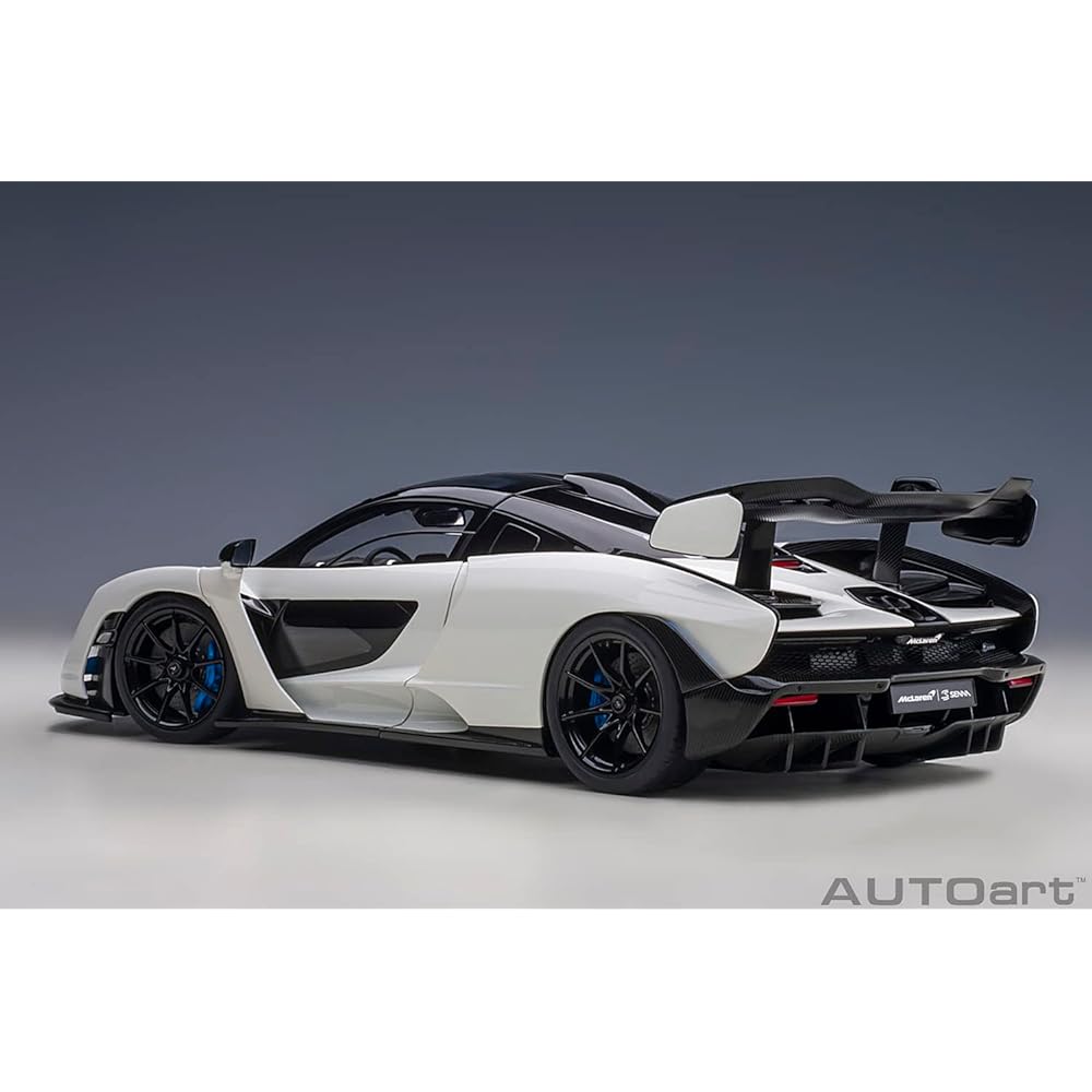 AUTOart 1/18 McLaren Senna White Finished Product 76075
