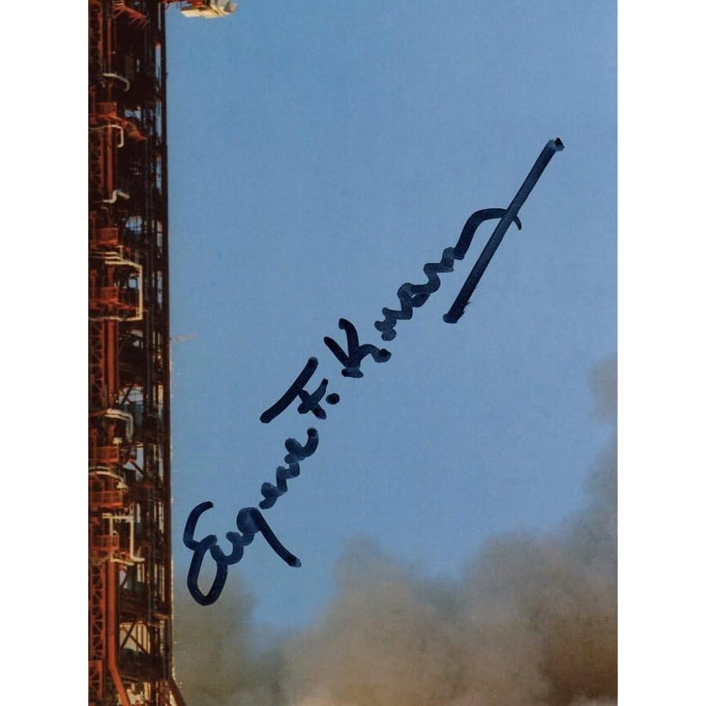 Apollo 13 Commander Gene Kranz Autographed Poster Beckett Certified Seed Stars Certificate of Authenticity Comes in UV Protection Case NASA JAXA Space Brothers