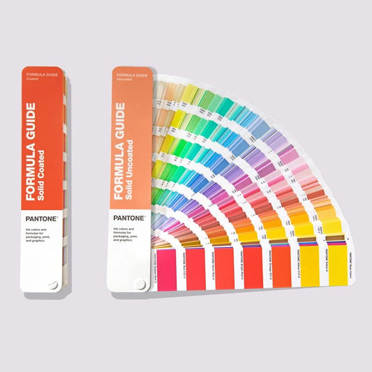 PANTONE PLUS Color Sample Pantone GP1601B Formula Guide/2-Piece Set (Coated Paper, High-Quality Paper) [2390 Colors in Total] "Genuine Pantone Product, Serial Number Included" [Parallel Import]