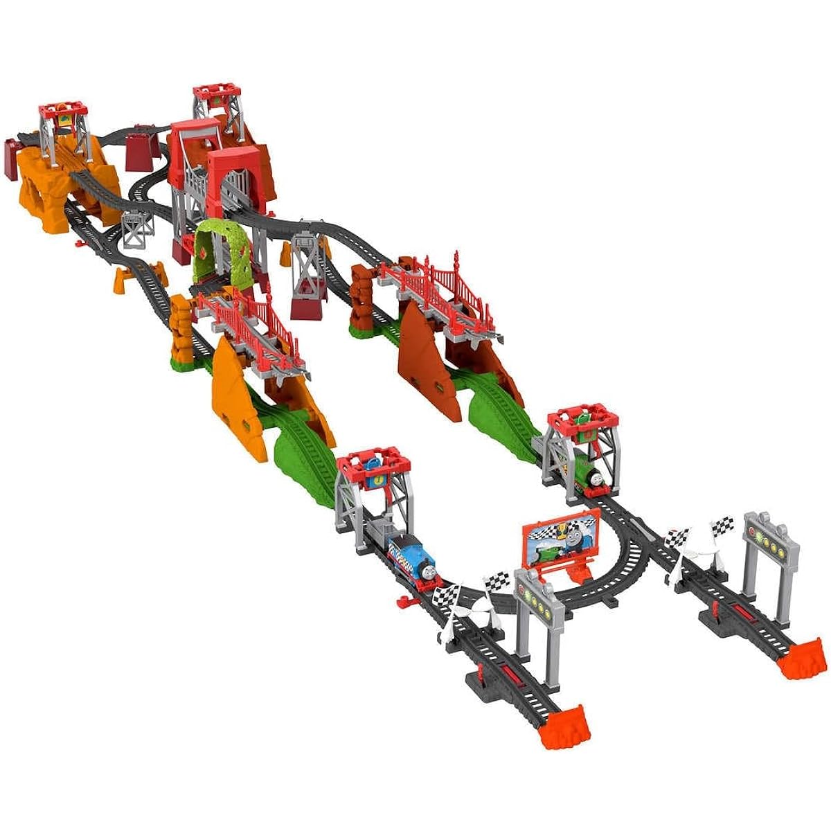 Thomas & Percy Cargo Lace Train Set 90 Pieces