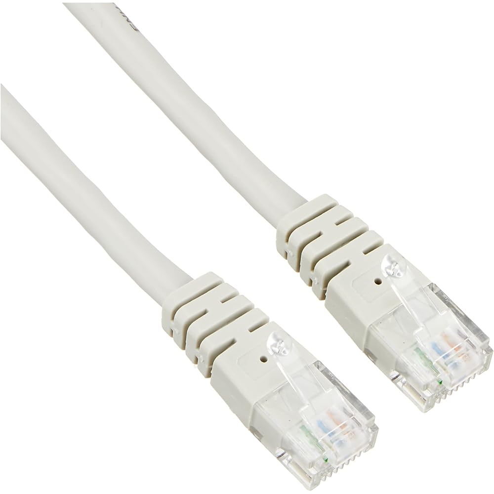 Sanwa Supply Enhanced Category 5 Stranded LAN Cable 25m Light Gray KB-T5Y-25N