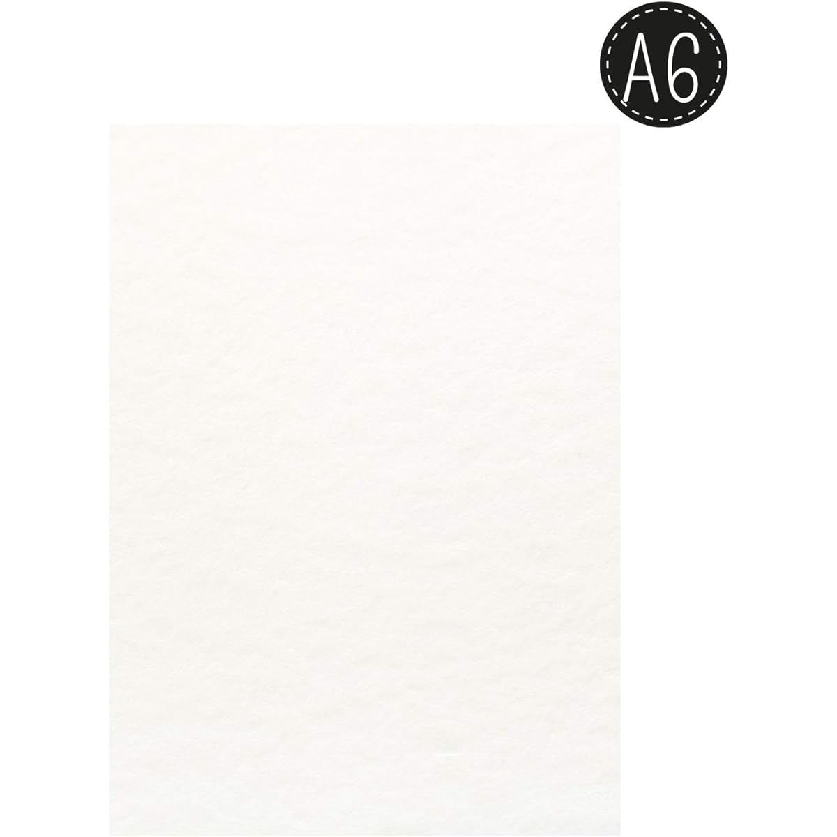 Vaessen Creative Florence Watercolor Paper A6 Ivory 300GSM Artist Grade Quality Textured Surface 20 Sheets for Painting, Writing and Art Projects