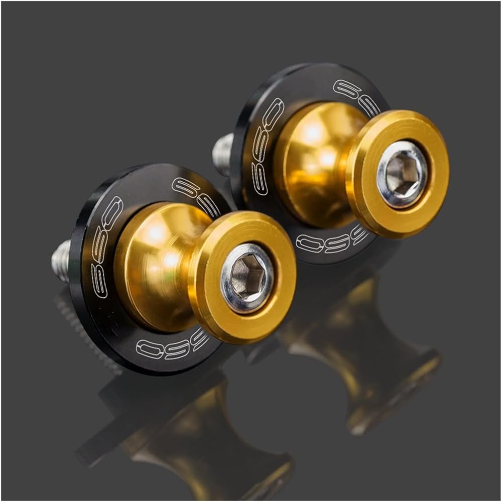 Swing Arm Spool Stand Screw Slider For Ka-wa-sa-ki Z650 Z 650 2017 2018 2019 2020 8MM Motorcycle Accessories CNC Swing Arm Spool Slider Stand Screw (Color: Silver)