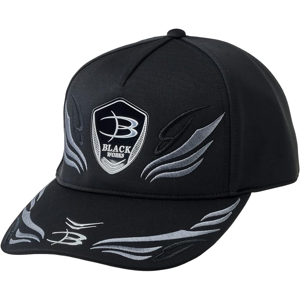 [Gamakatsu] Patch Cap (BLACK WORKS)