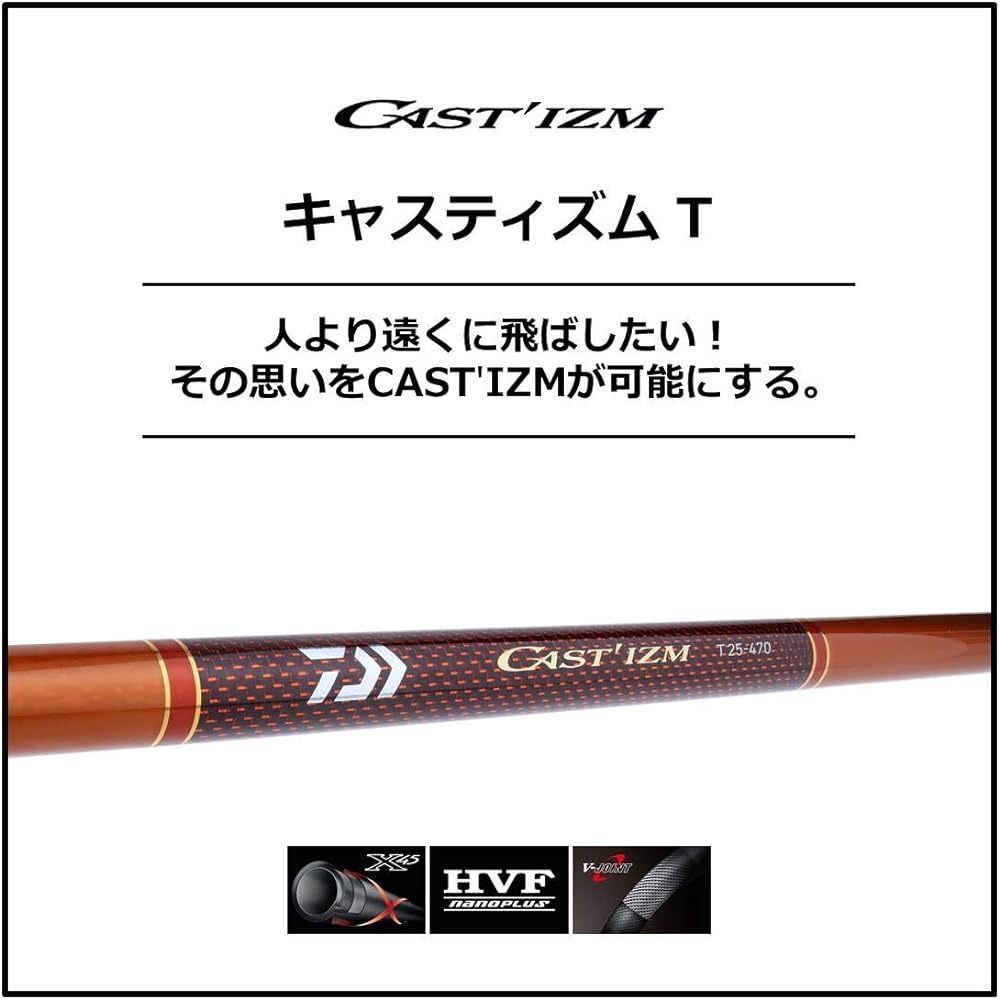 DAIWA Casting Rod Castism T・V 25-385・V Fishing Rod