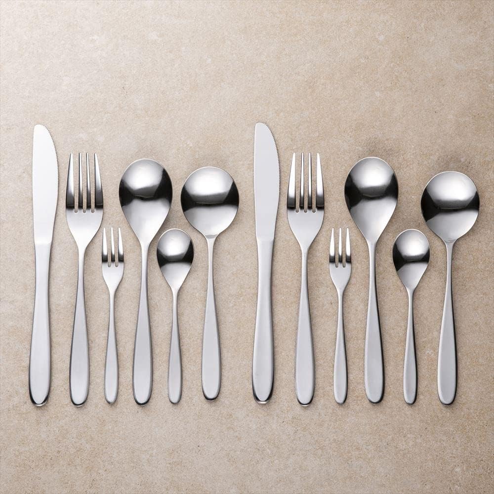 Stainless steel dinner cutlery 6 types 24 piece set