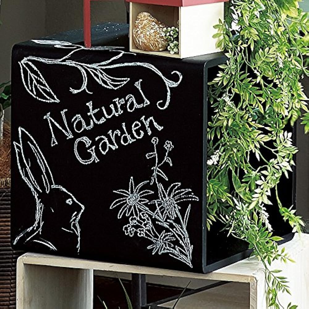 Tokyodo Blackboard Square Box GB000035 Size: Mouth 33.0XH32.0cm