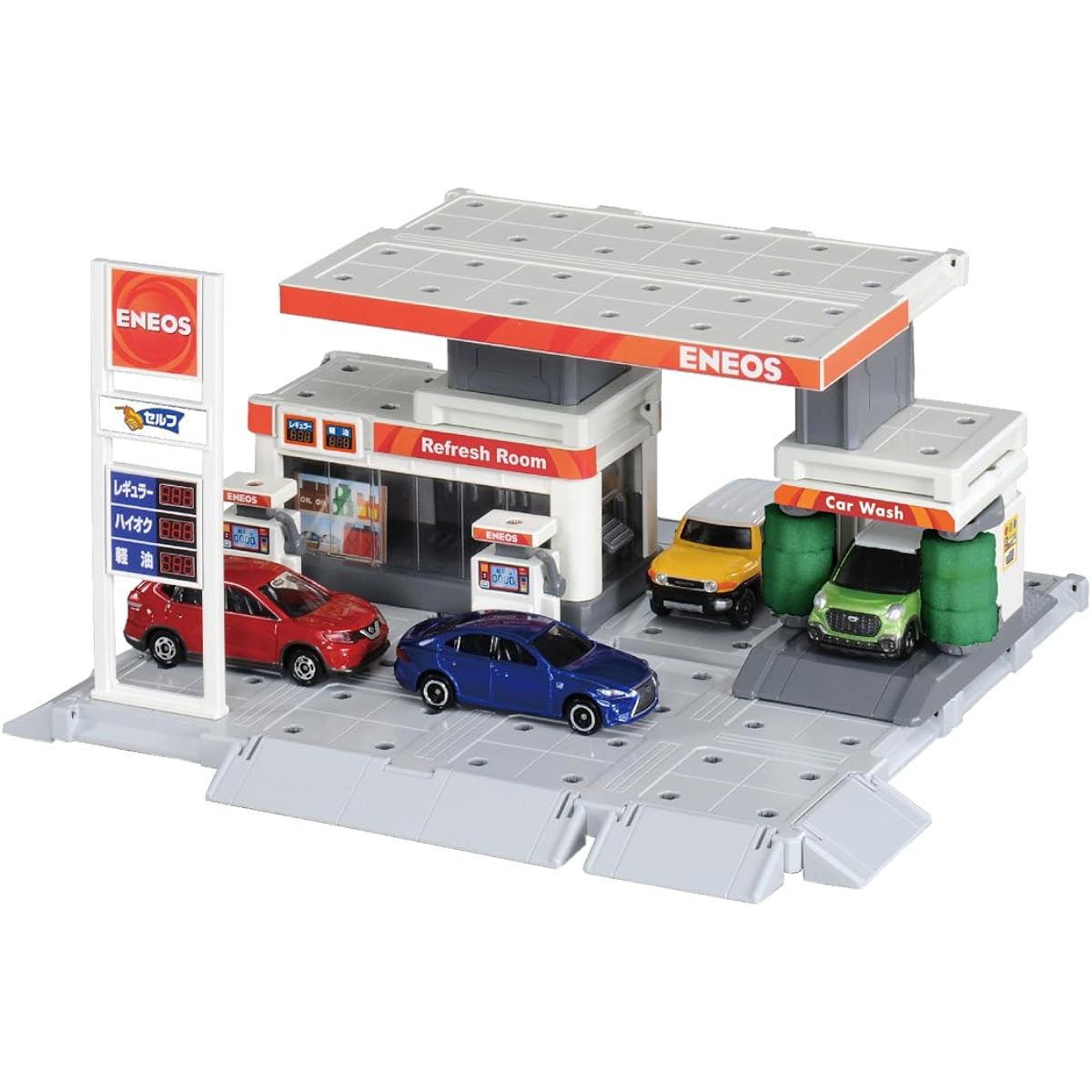 Takara Tomy Build City Gas Station ENEOS