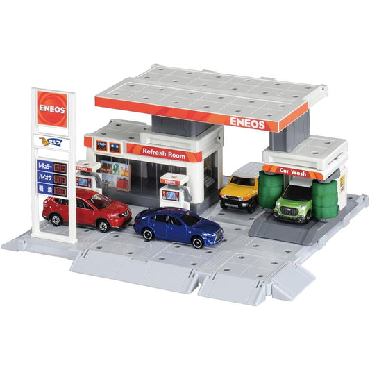 Takara Tomy Build City Gas Station ENEOS