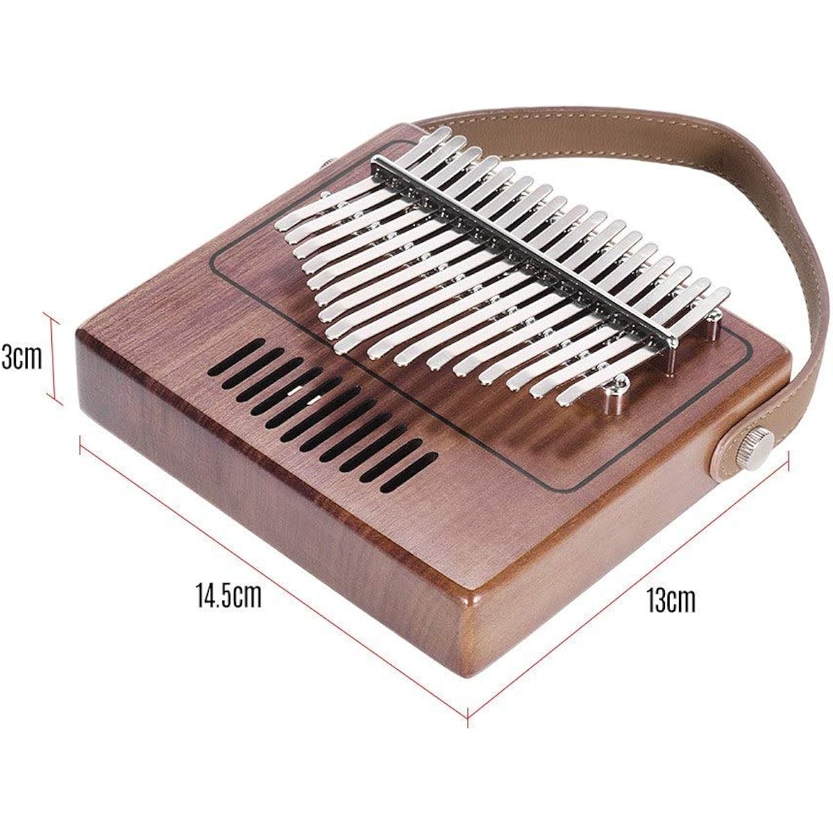 Thumb Piano 17 Keys Thumb Piano Kalimba African Instrument