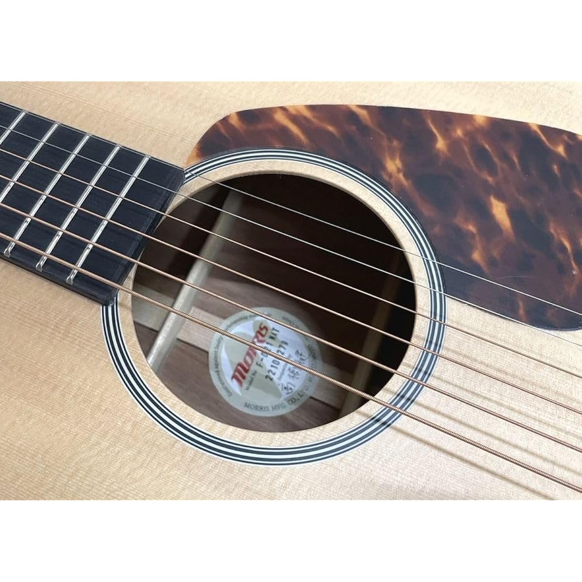 Morris F-021 NAT Natural Morris Folk Size Acoustic Guitar Acoustic Guitar Beginner Outlet