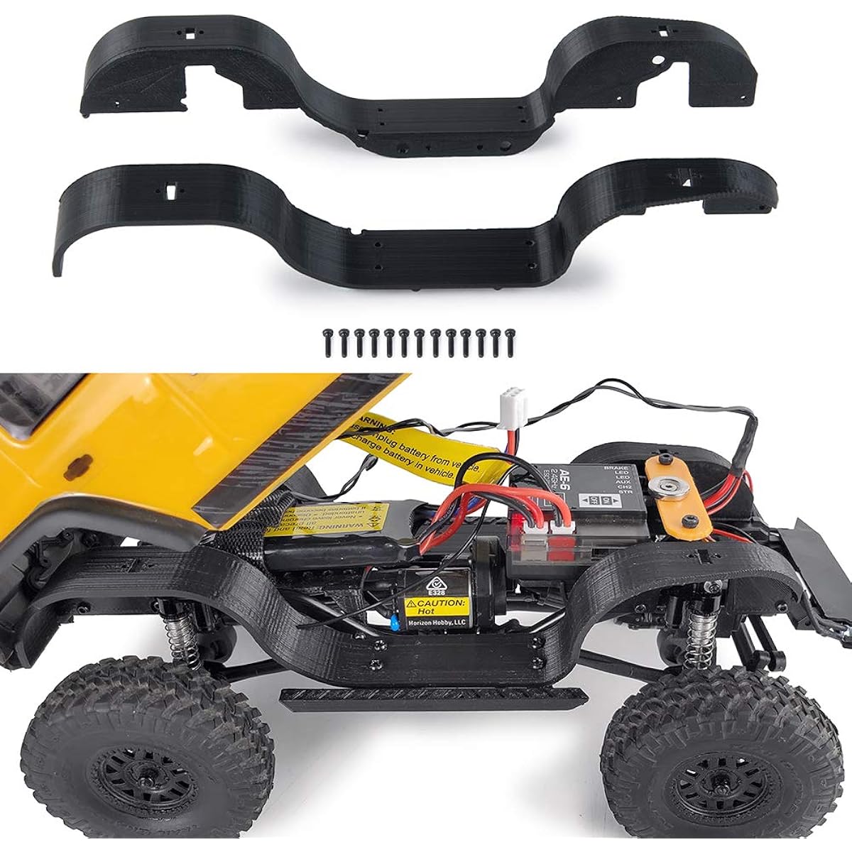 For Axial SCX24 AXI0002 Wrangler JLU CRC 1/24 RC Crawler Car 1/24