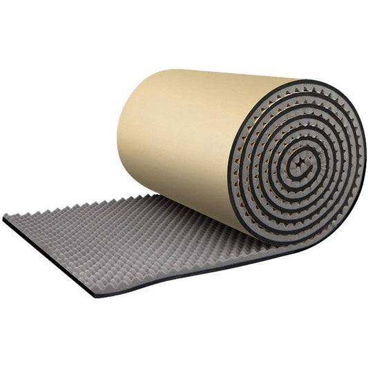 5CM High Density Soundproof Cotton, Durable and Easy to Install Sound Absorption Panels, Hotel Piano Room Acoustic Foam Panels (Gray) (Gray)