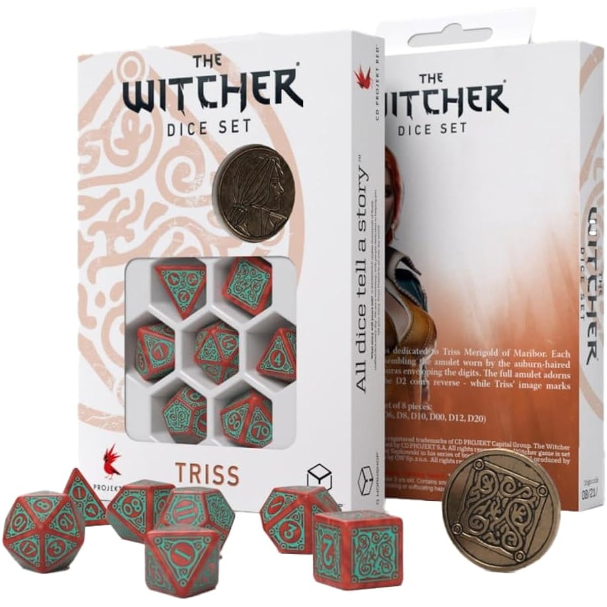 The Witcher Dice Set Triss - Merigold the Fearless