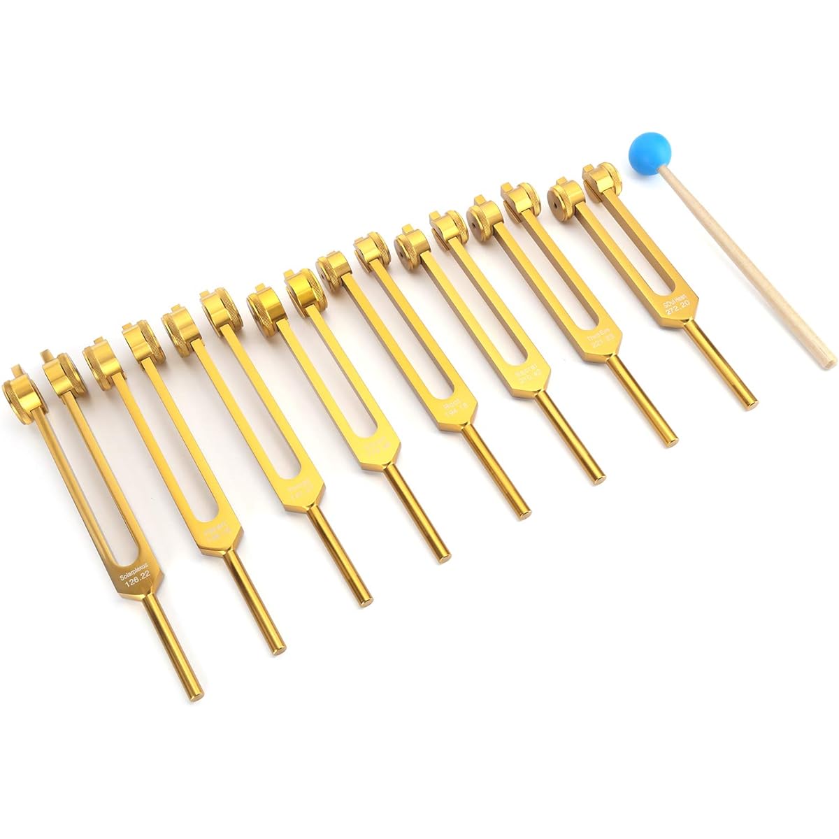 Tuning Forks, Tuning Fork Set, Durable and Safe for Tuning Fork Therapy Meditation