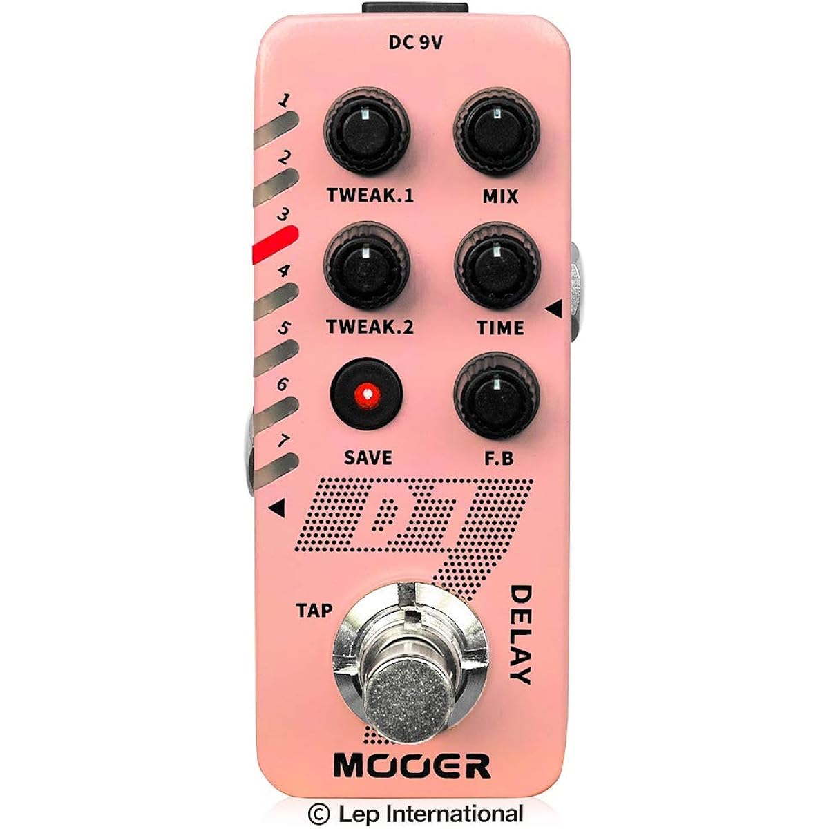 Mooer D7 delay guitar effector