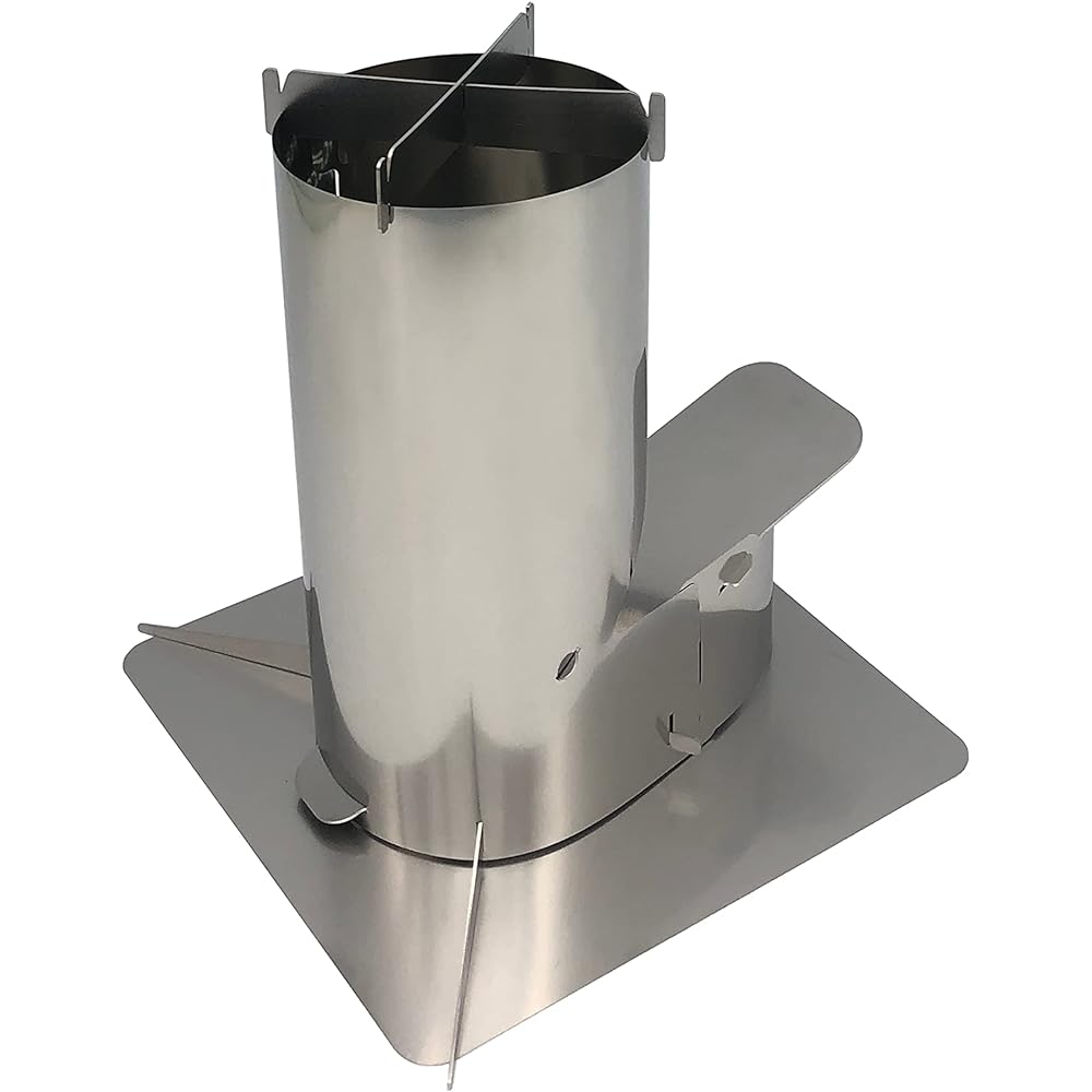 Nagagutsu Stove FK-0001 Stainless Steel Wood Stove