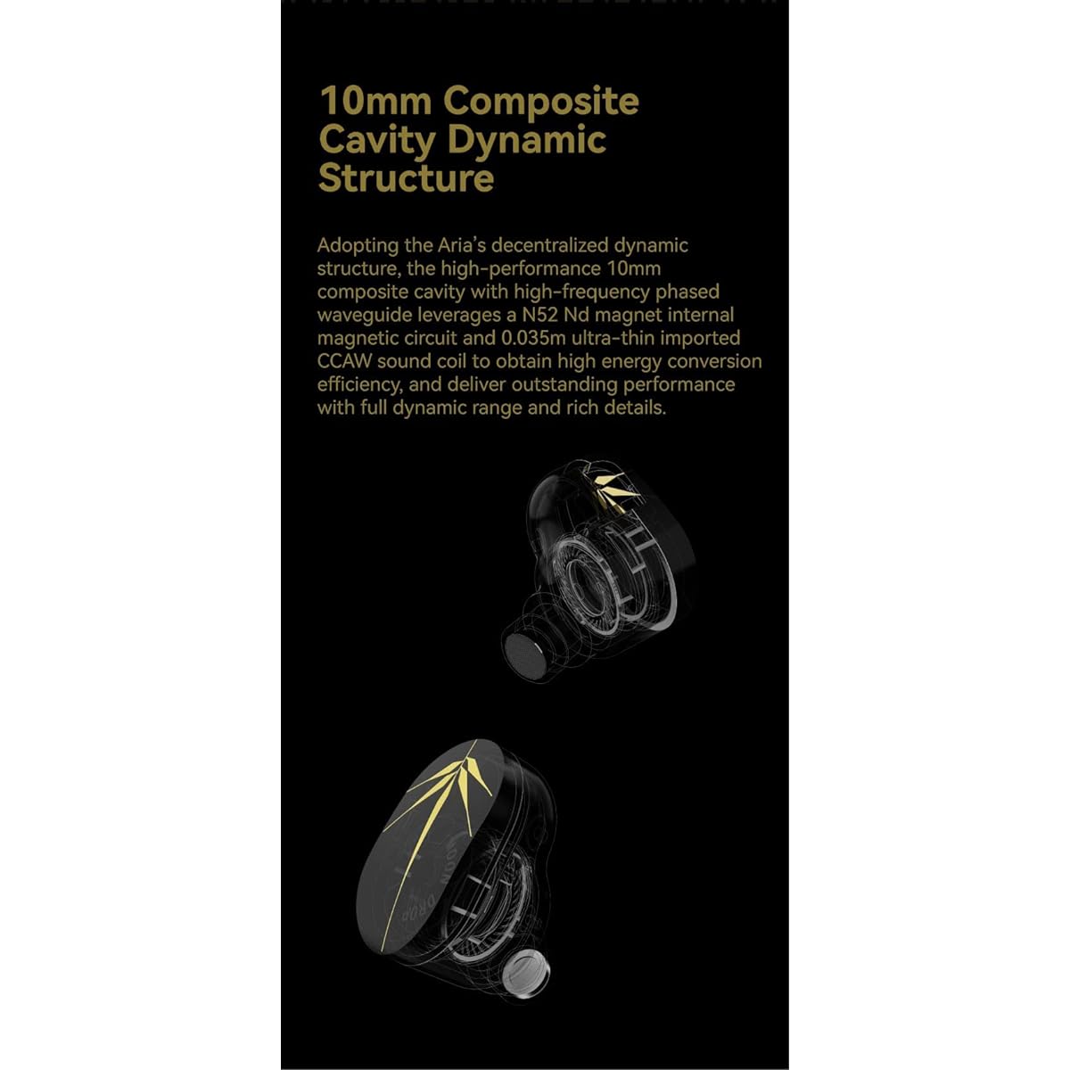 Moondrop CHU High Performance Dynamic Driver IEMs In-Ear Earphones with Mic