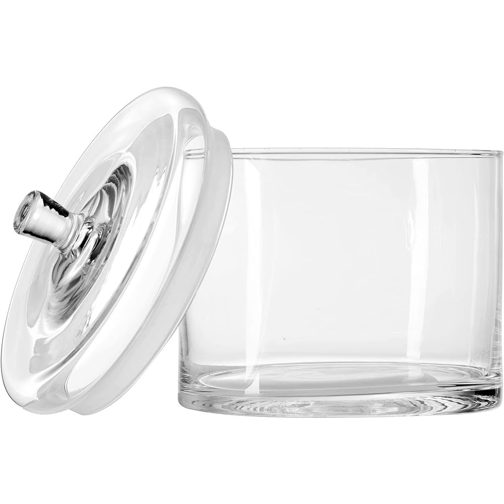 LEONARDO Storage Container Clear Size:∅18×H20cm Storage Container 20x18cm Top 031305