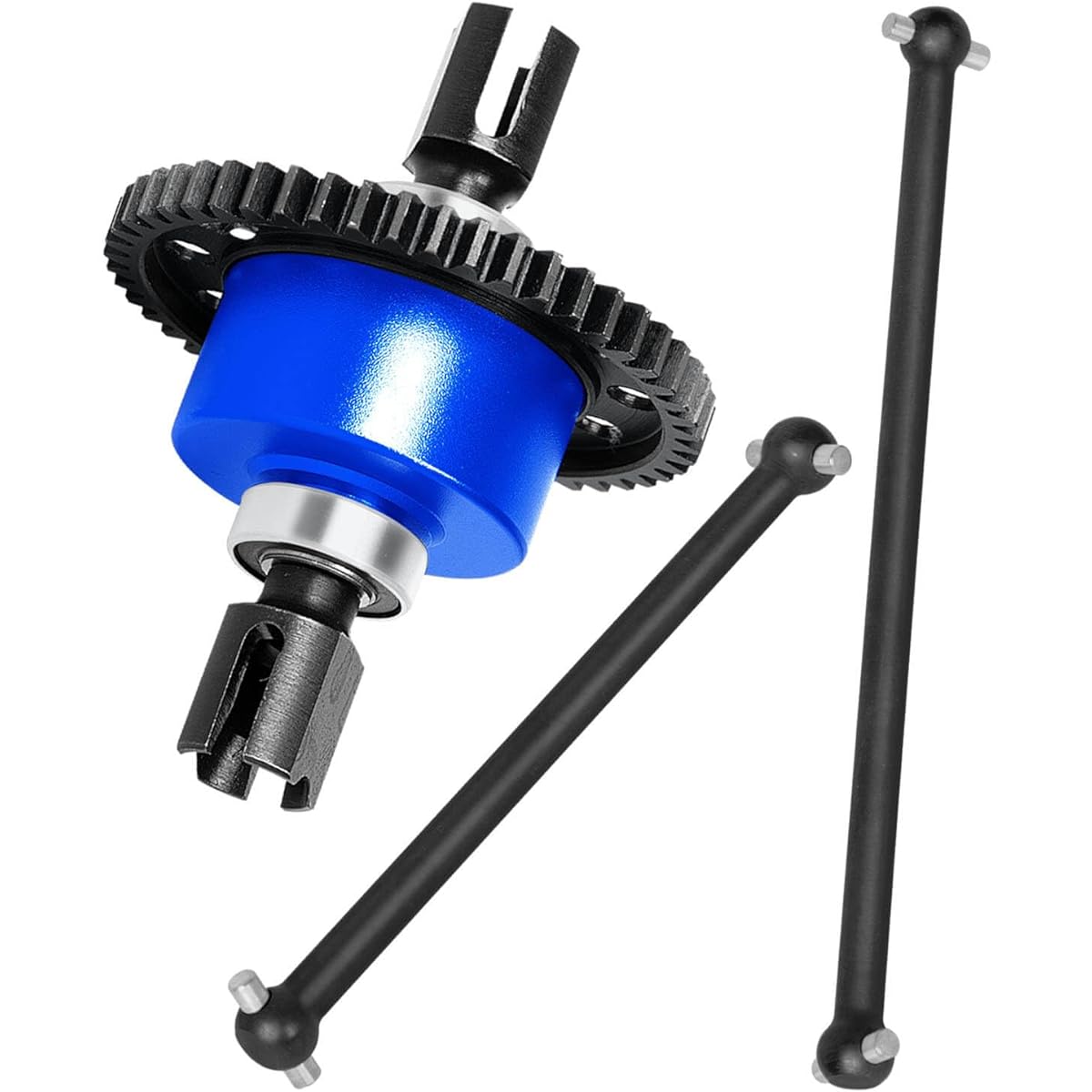 RCMYou 50T Center Differential & Center Drive Shaft Upgrade Parts for Arrma 1/8 Typhon 6S Center Diff & Center Drive Shaft Hop-up Navy Blue