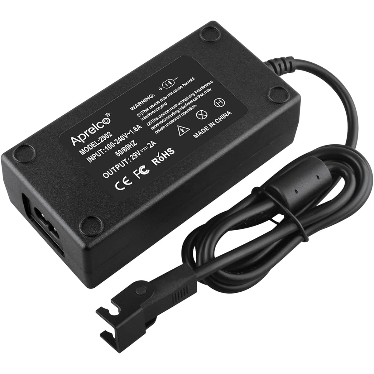 Aprelco 2 Prong AC DC Adapter Charger Changzhou Kaidi Co Ltd KDDY001 KDDY008 KDDY001B Chair Switching Transformer Power Cord Main PSU AC110-240V