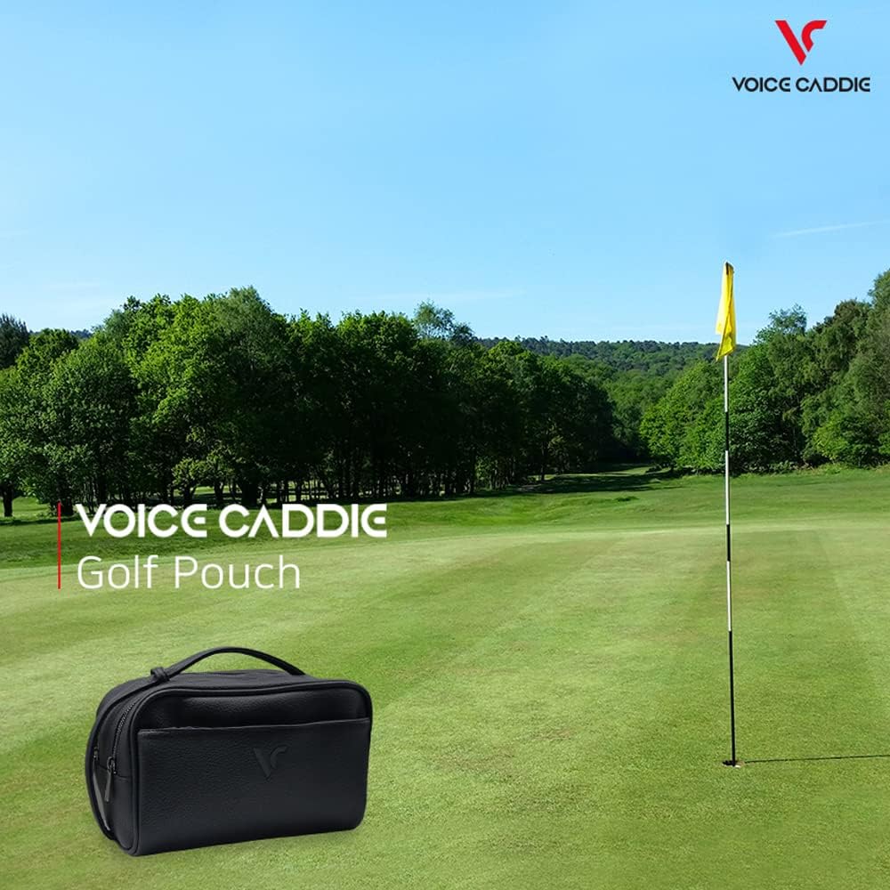 [Voice Caddy] Golf Pouch Voice Caddy Black Unisex