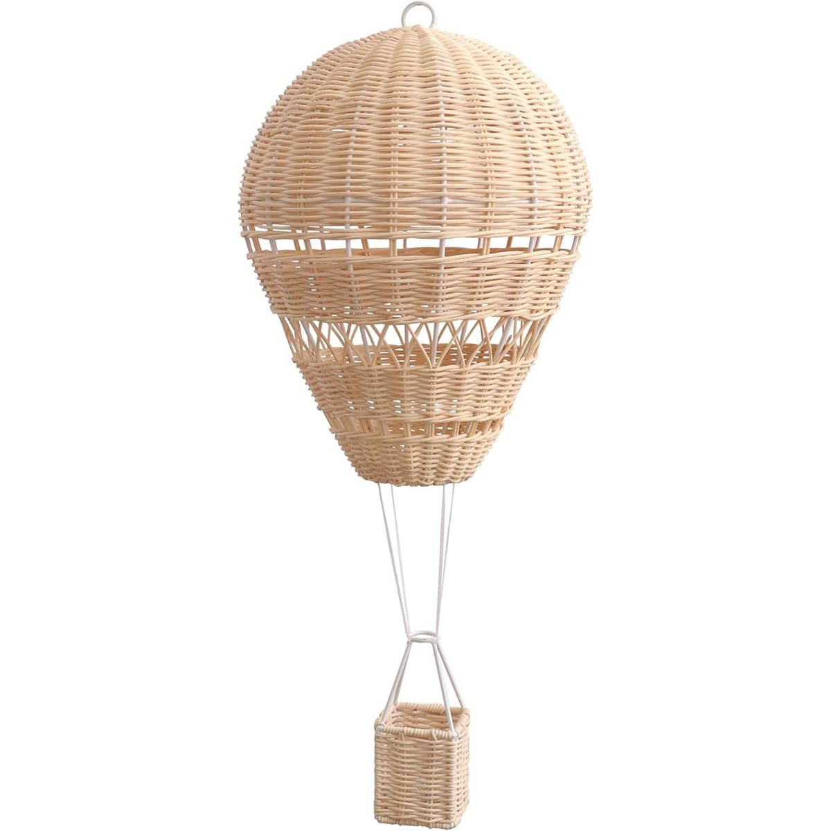 Hot Air Balloon Woven Rattan Hot 20 Inch Floating Air Balloon Photo Prop Hanging Home Decoration Room Kindergarten Ornament