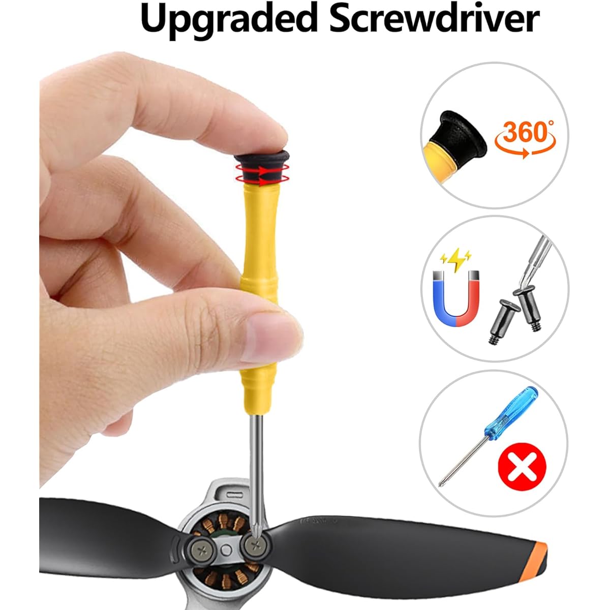 (32 Pieces) - Propeller Blades for DJI Mini 2 Mini 2 SE & Mini SE Replacement Low Noise Quick Release Propeller Wings Compatible with DJI Mini 2 Mini 2 SE & Mini SE Drone Accessories