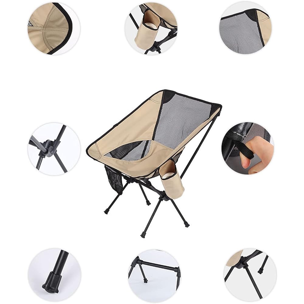 Folding Chair, Low Type, Compact, Outdoor Chair, Nursing Care, Disaster, Evacuation Shelter, Emergency Bed, Camping, Biker, Backpacker, Surf (Gray)