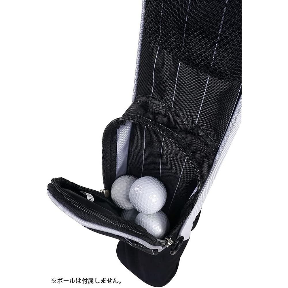 Lezax Club Case Chiba Lotte Marines Round Stand Bag Black LMCC-1451